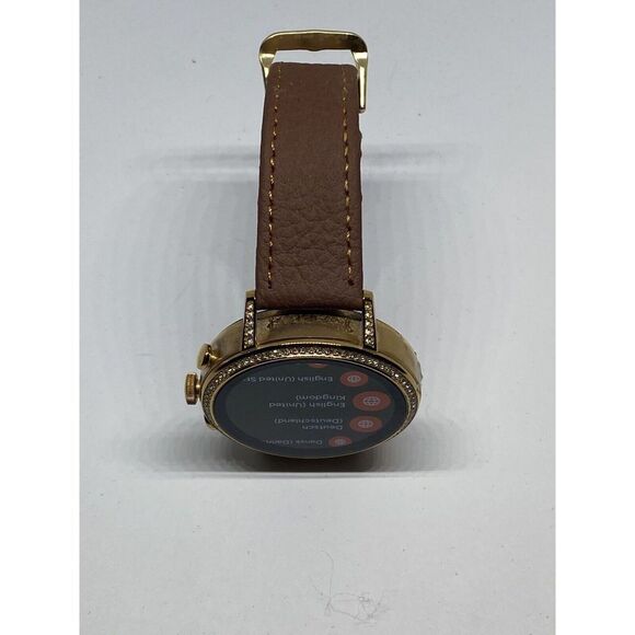 Fossil Gen 4 Authentic Digital Dial Smart Watch Custom Band FTW6015 AB174 - Picture 9 of 10